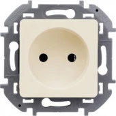 Legrand INSPIRIA Слоновая кость Розетка б/з 673711 - КОЛОРЛОН ВТД Новосибирск