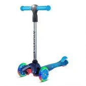 CR-S4-06PR/BS Самокат 3-х кол.CITYRIDE (пакет),Руль тел,с рез.рук,фонарь,гидрограф,Кол.110/76 Puсве - КОЛОРЛОН ВТД Новосибирск