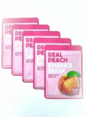 Farmstay Тканевая маска с экстрактом персика Real Peach Essence Mask 23 мл - КОЛОРЛОН ВТД Новосибирск