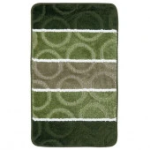 Коврик для ванной комнаты ZALEL SILVER 60*100 1-пр GREEN - КОЛОРЛОН ВТД Новосибирск