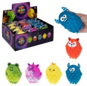Т25098 1toy Жмяка Hit Pop It "Животные" 11х9х5 см, 5 видов на присосках в асс., 12 шт. в д/б - КОЛОРЛОН ВТД Новосибирск