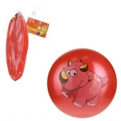 Т23043 1toy мяч ПВХ 23 см, 60 г, деколь динозавры, цвета в асс., сетка с биркой - КОЛОРЛОН ВТД Новосибирск