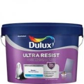 Краска Dulux Ultra Resist Гостиные и Офисы мат BC 2,25л - КОЛОРЛОН ВТД Новосибирск
