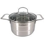 Кастрюля из нержавеющей стали NELLY 18см 2,5л 69018/6 - КОЛОРЛОН ВТД Новосибирск