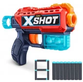 36184 Игровой набор для стрельбы ZURU X-Shot «Ексель - Кикбек», упаковка открытая коробка - КОЛОРЛОН ВТД Новосибирск