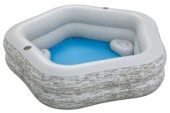 Бассейн Bestway надувной 213x206x53см, 6+, ремкомплект арт.54423 Код269855 - КОЛОРЛОН ВТД Новосибирск