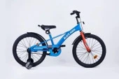 Велосипед Black Aqua Velorun 20", 1s (синий-оранжевый) - КОЛОРЛОН ВТД Новосибирск