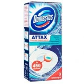 Domestos Морская свежесть 30гр стикер д/унитаза - КОЛОРЛОН ВТД Новосибирск