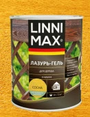 Лессирующий антисептик LINNIMAX Лазурь-гель для дерева Сосна 9 л - КОЛОРЛОН ВТД Новосибирск