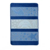 Коврик для ванной комнаты PP, 50*80 см, GOLUBOI FOR-PP-GOLUBOI-50-80 - КОЛОРЛОН ВТД Новосибирск