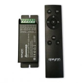 04-38 Диммер, 12/24В, 288/576Вт, 3 канала х 8А, IP20, пульт "easy control" 117х42х24 мм. - КОЛОРЛОН ВТД Новосибирск