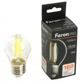 8W Лампа LED1300LM 8W 175-265V E27 4000K G45 прозрачная, LB-1708 - КОЛОРЛОН ВТД Новосибирск