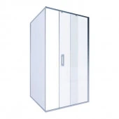 ***AB61C120.SG61C80 Душевое ограждение 120*80*200/(монт. размер 1184-1194*785-795) 6 мм, прозрачное - КОЛОРЛОН ВТД Новосибирск