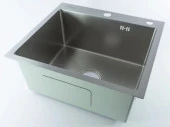 FSC5050L Мойка для кухни Fmark (Сатин) - КОЛОРЛОН ВТД Новосибирск