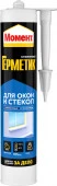 Герметик Момент Силиконовый для окон и стекол (280мл) картридж (белый) - КОЛОРЛОН ВТД Новосибирск