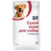 2,4КГ СУХОЙ КОРМ ARO ДЛЯ СОБАК ГОВЯДИНА  547879 - КОЛОРЛОН ВТД Новосибирск