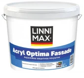 Краска для наружных работ LINNIMAX Acryl Optima Fassade B3 8,46 л - КОЛОРЛОН ВТД Новосибирск