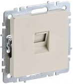 IEK BRITE Розетка ПК Cat5e бежевый - КОЛОРЛОН ВТД Новосибирск