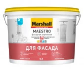 MAESTRO Фасадная краска BC 9 л глубокоматовая в/д ( латексная) краска для фасадных поверхностей , ба - КОЛОРЛОН ВТД Новосибирск