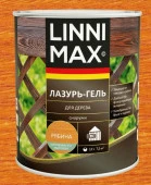 Лессирующий антисептик LINNIMAX Лазурь-гель для дерева Рябина 0,75 л - КОЛОРЛОН ВТД Новосибирск