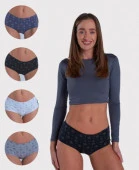 CHERRY GIRL 6744-31 Трусы женские шорты, S, В ассортименте - КОЛОРЛОН ВТД Новосибирск