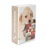 64422  Фотоальбом 100ф 10X15см, ПП карм., Puppies and kittens - КОЛОРЛОН ВТД Новосибирск