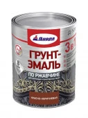 Грунт-эмаль '3 в 1' по ржавчине красно-коричневый Диола 1.7кг/жест. банка - КОЛОРЛОН ВТД Новосибирск