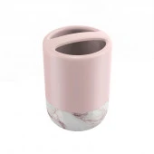Trendy Стакан для зубных щеток настольный, розовый, керамика, Trendy FOR-TR042 - КОЛОРЛОН ВТД Новосибирск