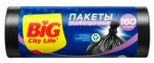 BIG City Пакеты для мусора Особопрочные LD 80*110 см 160л 10 шт чёрные - КОЛОРЛОН ВТД Новосибирск