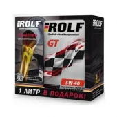 А Масло моторное ROLF GT 5W-40, SN/CF 4л+1л промокороб - КОЛОРЛОН ВТД Новосибирск