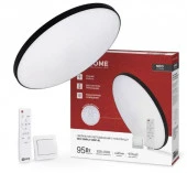 Светильник NEO SIMPLE-95RC-BL 95Вт 230В 3000-6500K 7600Лм 460x67мм с ДУ черный IN HOME - КОЛОРЛОН ВТД Новосибирск