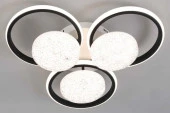 MS 1234/6 Серво 132W Белый/чёрный 3000-6500К 7176Lm 520х520х75мм димм с ПДУ - КОЛОРЛОН ВТД Новосибирск