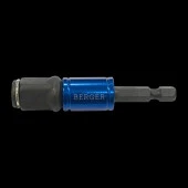 Адаптер универсальный 2в1 для торцевых головок 1/2" и бит 1/4" с вращ. гильзой 200 мм BERGER BG2190 - КОЛОРЛОН ВТД Новосибирск