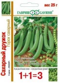 Горох Сахарный дружок 1+1/25г (Гавриш) - КОЛОРЛОН ВТД Новосибирск