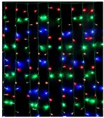 Электрогирлянда на 220 LED ламп, размер 300x200 cм, мультицвет, 8 режимов, арт.92811 - КОЛОРЛОН ВТД Новосибирск