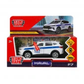 392042 Машина металл haval f7 ПОЛИЦИЯ, свет-звук, 12,5 см, белый Технопарк в кор.2*36шт - КОЛОРЛОН ВТД Новосибирск
