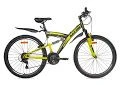 Велосипед BLACK AQUA Mount 1641 V 26"  (хаки-лимонный) - КОЛОРЛОН ВТД Новосибирск
