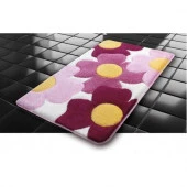Коврик ZALEL 60*100 (1 пр) "DELUX" FULYA TEKLİ РОМАШКА острый лист ЗЛ - КОЛОРЛОН ВТД Новосибирск