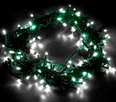 Электрогирлянда на 100 LED ламп, размер 1000 cм, холодный белый , 8 режимов, арт.92819 - КОЛОРЛОН ВТД Новосибирск