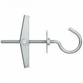 FISCHER KDH 4 Пружинный раскрывающийся металлический дюбель с круглым крюком (2 шт) 127023 - КОЛОРЛОН ВТД Новосибирск