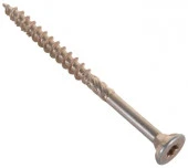 Шуруп конструкционный для дерева с фрезой, потай, ж/п Torx 25  5,0 х 70 (10шт.) - КОЛОРЛОН ВТД Новосибирск