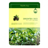 Farmstay Тканевая маска для лица с экстрактом семян зеленого чая Visible Difference Mask Sheet Green - КОЛОРЛОН ВТД Новосибирск