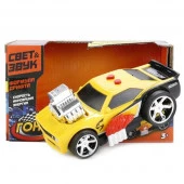 247099  МАШИНА "ИГРАЕМ ВМЕСТЕ" ГОНОЧНАЯ НА БАТ. СВЕТ+ЗВУК LD-2018B В РУСС. КОР. в кор.2*18шт - КОЛОРЛОН ВТД Новосибирск