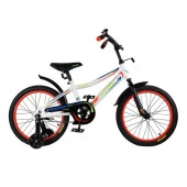 CR-B2-0218WT Детский велосипед City-Ride Spark , рама сталь , диск 18 сталь , цвет белый - КОЛОРЛОН ВТД Новосибирск