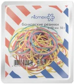 Резинка для денег  50гр. 60мм ATTOMEX 4152303 цветные,70% натурал.каучук - КОЛОРЛОН ВТД Новосибирск
