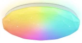 Светильник FZ417 WH белый IP20 46W 3000K-6500K+RGB D380*60 (ПДУ ИК) - КОЛОРЛОН ВТД Новосибирск