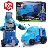 BT0014-1 Машина "Автодеформатор" в коробке (бирюзово-синий) BOY TOY - КОЛОРЛОН ВТД Новосибирск