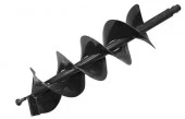 CARVER Шнек д/грунта GDB-150/2 двухзаходный (d пос=20мм, D=150мм, L=80см) - КОЛОРЛОН ВТД Новосибирск