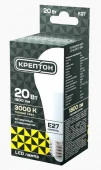 20W Лампа КРЕПТОН LED A60 20W E27 3000K - КОЛОРЛОН ВТД Новосибирск