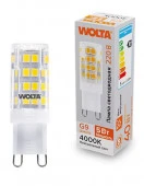 5W Лампа LED  WOLTA WSTD-JCD-5W4KG9-C КАПСУЛА JCD 5Вт 460лм 4000K G9 - КОЛОРЛОН ВТД Новосибирск